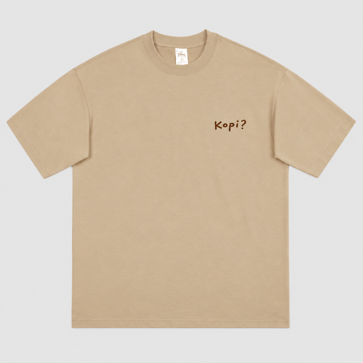 Kopi ? Unisex Oversized Graphic T
