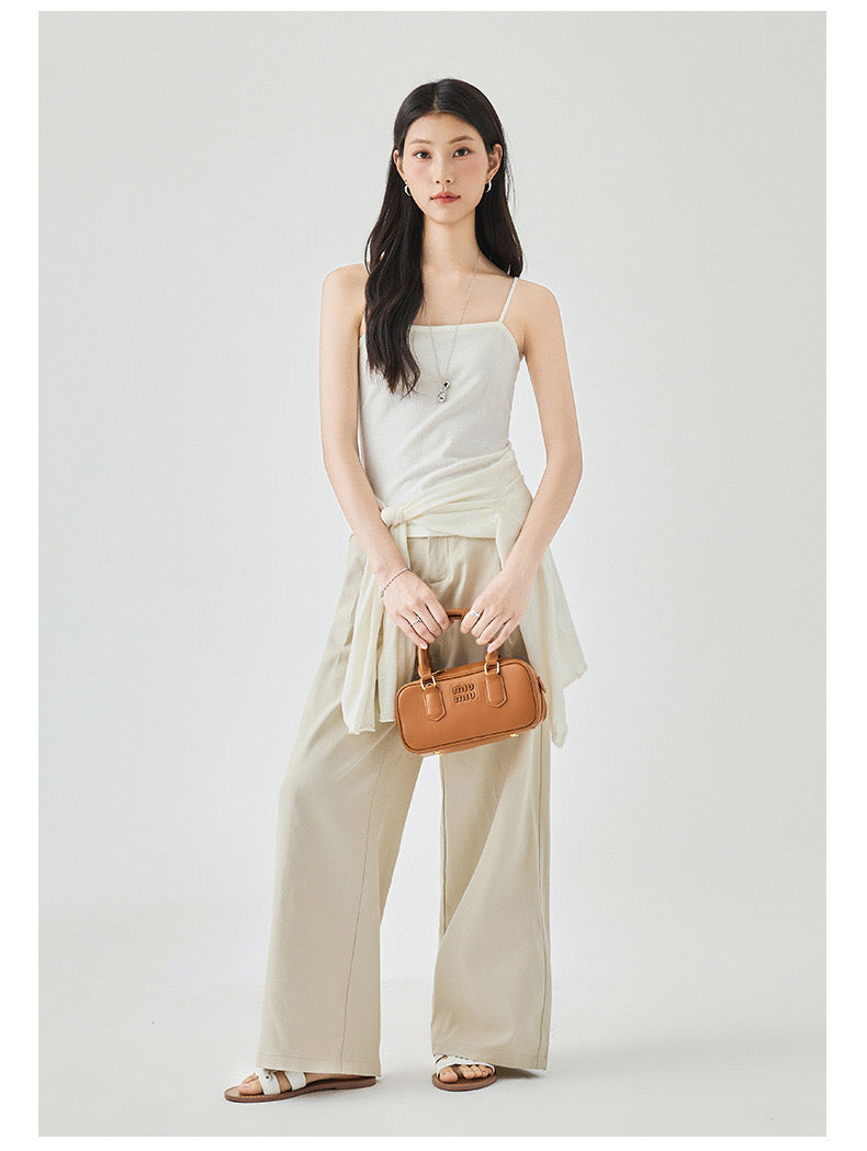 Women's Tank Top + Cardigan Set in Lily White - Simply
