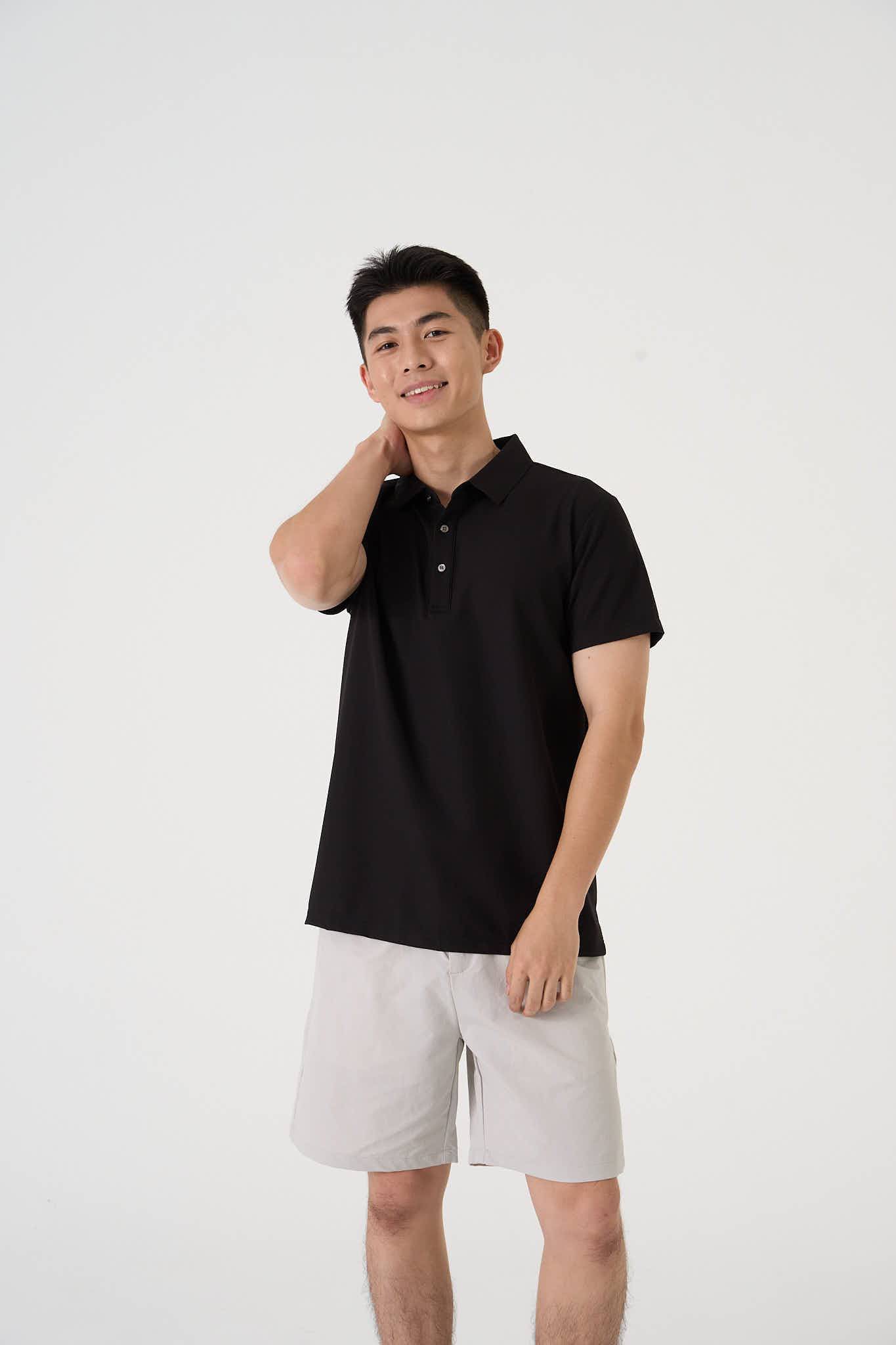 Unisex Waffle Polo - Simply