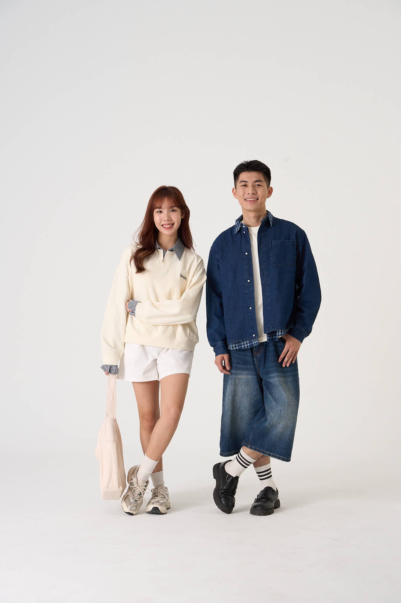 Women's Layered Zip Up Sweat Shirt - Simply