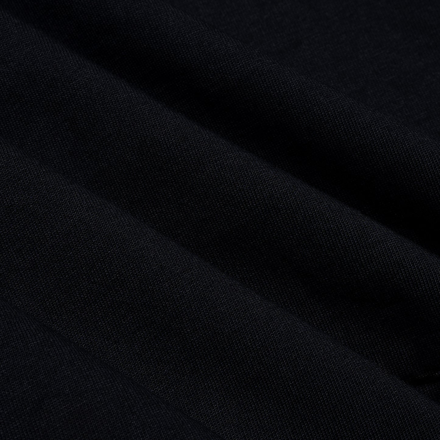 Simply . Men's White Collared Oversize Polo (Black) - Simply 