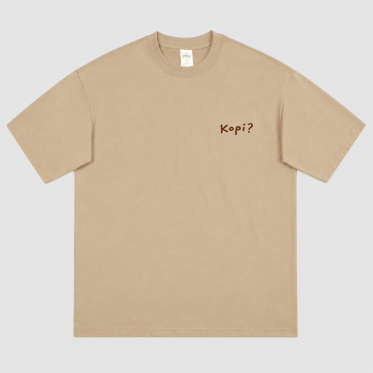Kopi ? Unisex Oversized Graphic T