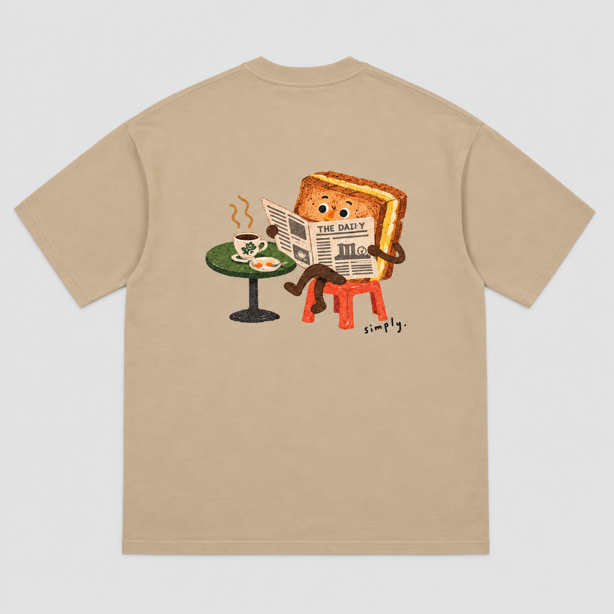 Kopi ? Unisex Oversized Graphic T