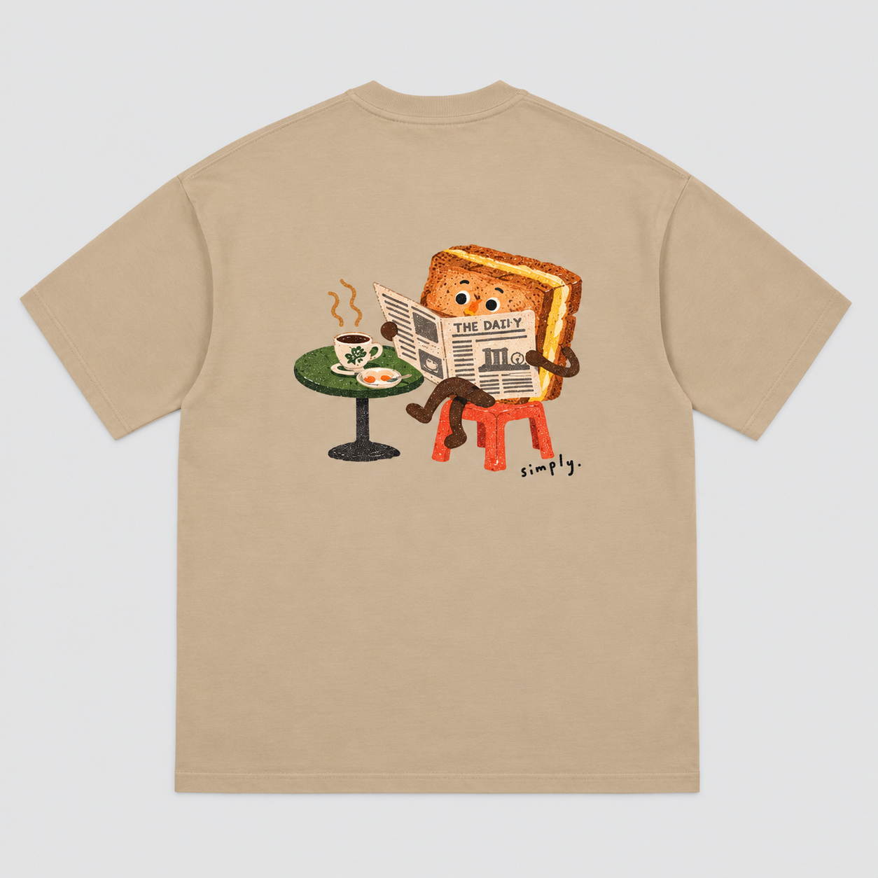 Kopi ? Unisex Oversized Graphic T