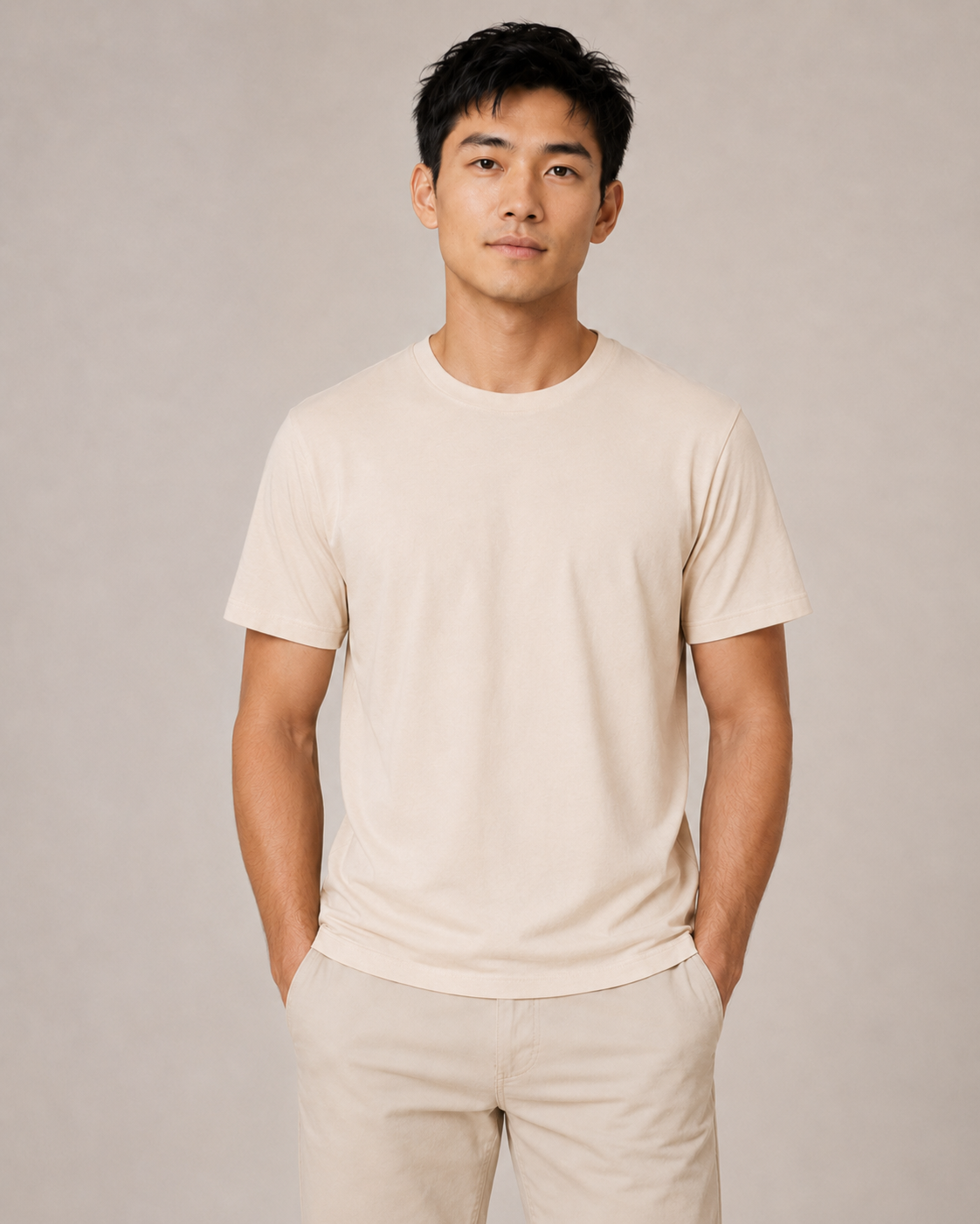 [CLEARANCE] Simply . Men's Urban Basic Tee [Premium Modal Cotton Blend] (Black/Espresso/Brick) - Simply 