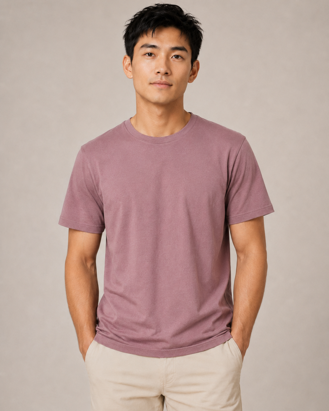 [CLEARANCE] Simply . Men's Urban Basic Tee [Premium Modal Cotton Blend] (Black/Espresso/Brick) - Simply 