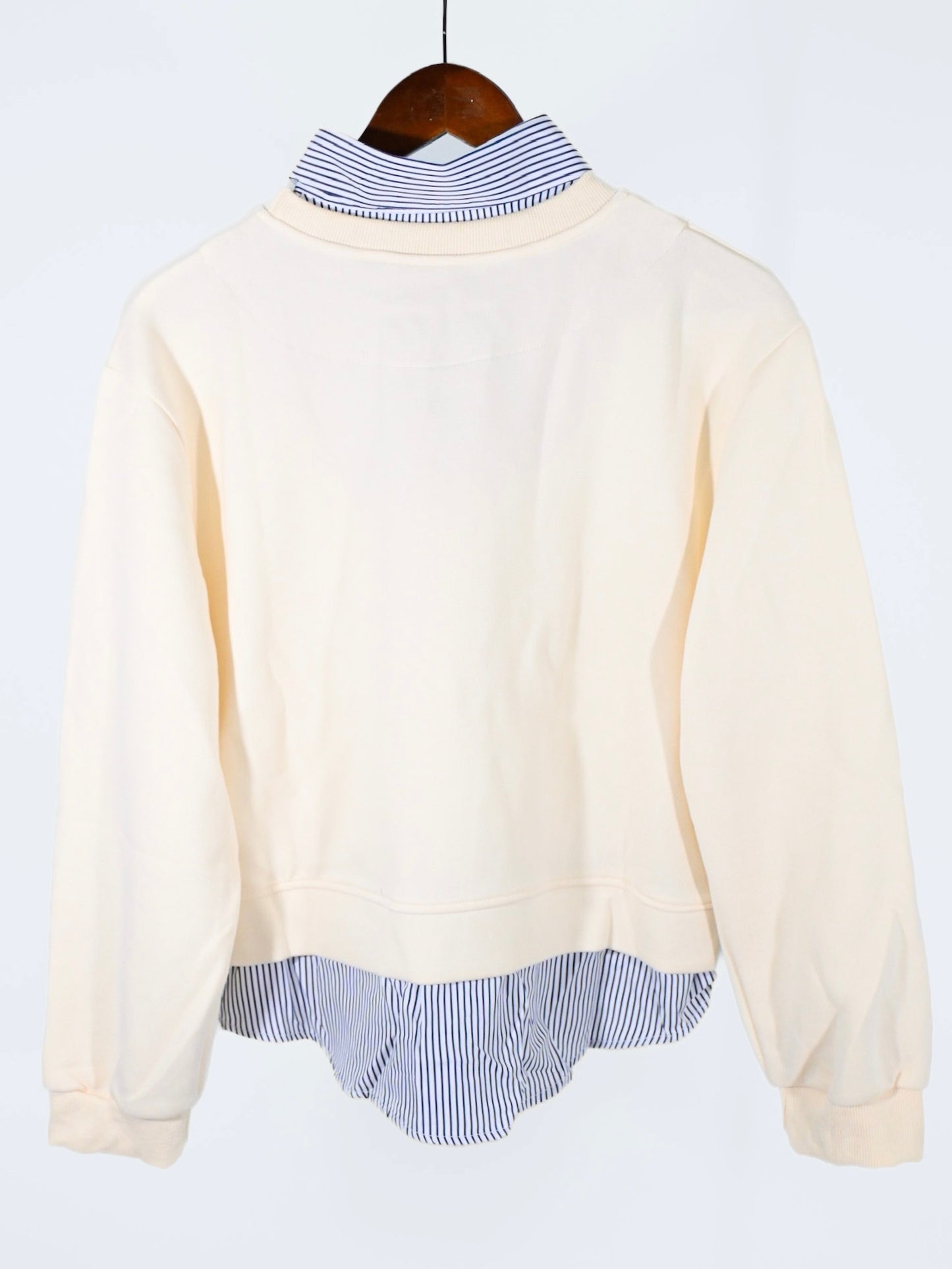 Women's Sweater in Cream (Comes in One Piece) - Simply 