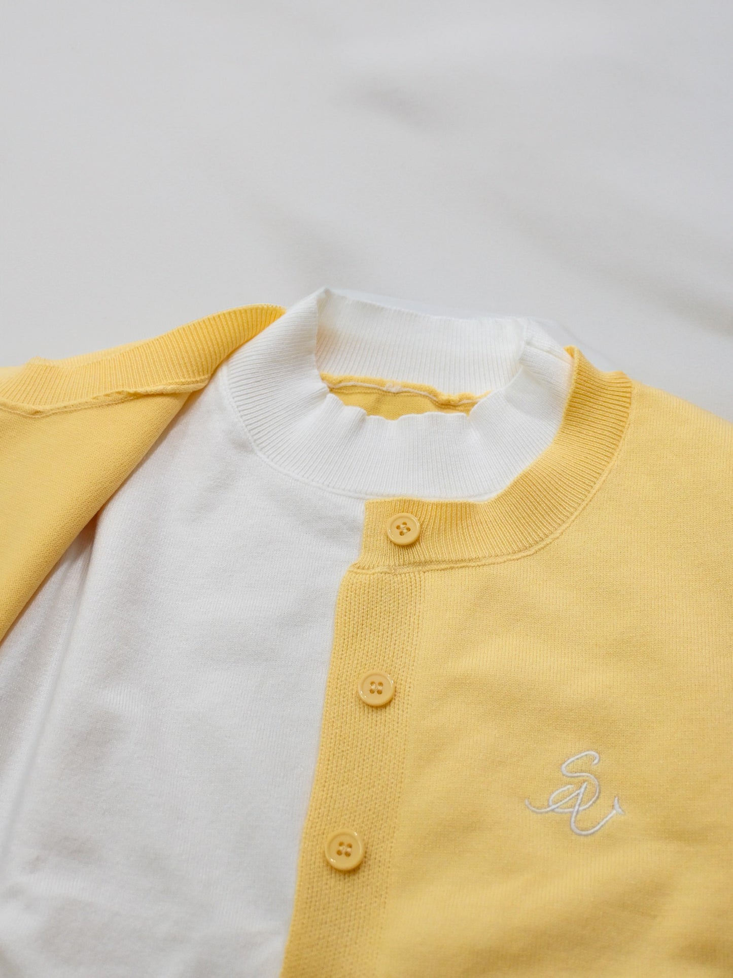 Women's Cardigan in Butter (Comes in One Piece) - Simply 