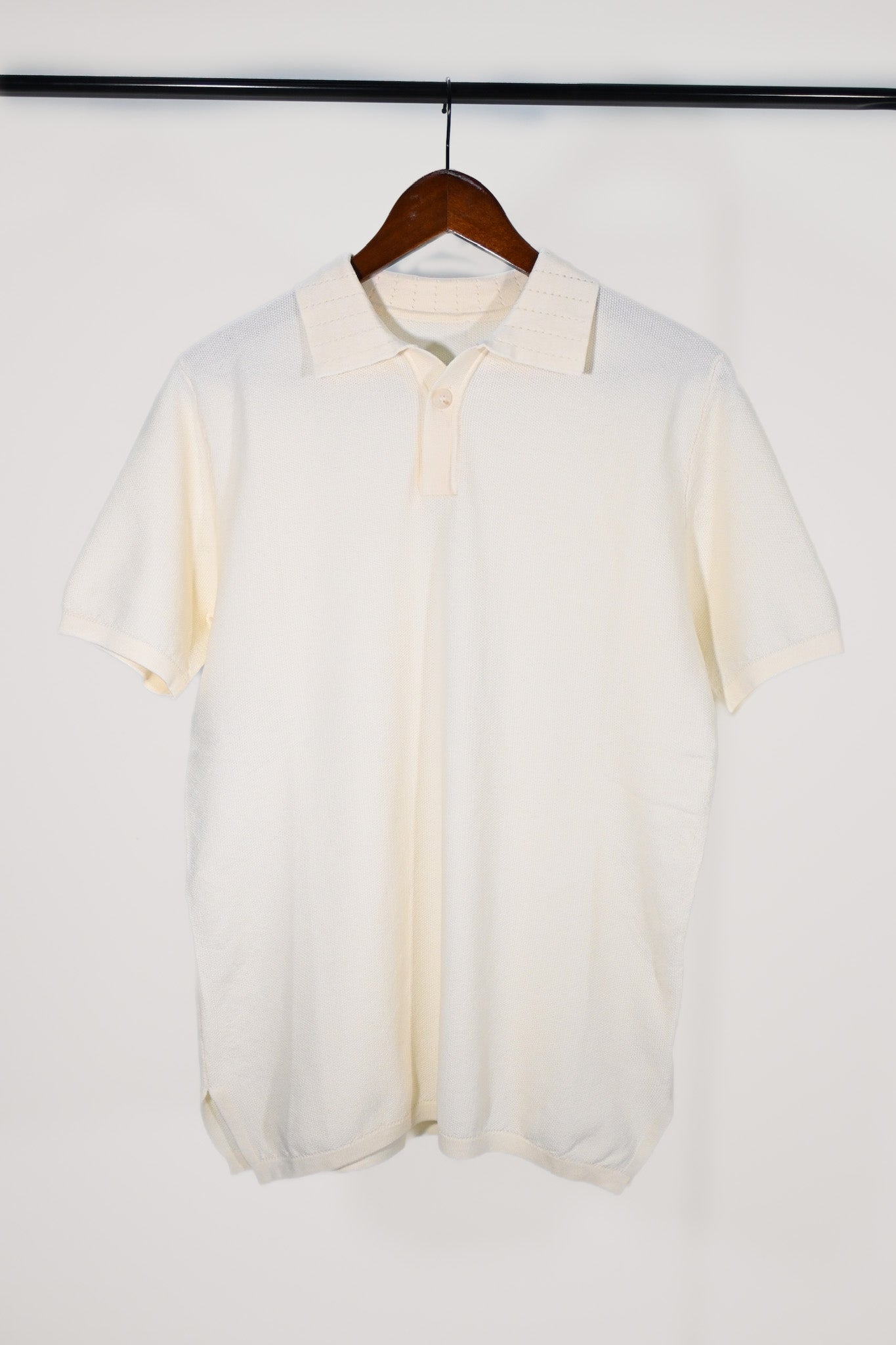 Simply . Men's Urban Polo (Cream) - Simply 