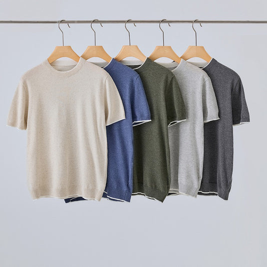 Unisex Knitted Layered Tee - Simply 