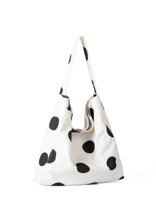 Pokka Dot Canvas Bag - Simply 
