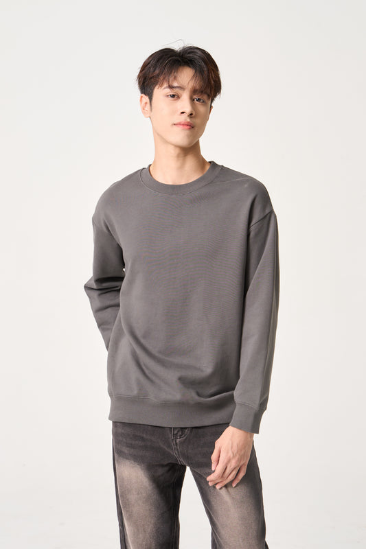 Simply . Unisex Cosy Sweater (Grey) - Simply 