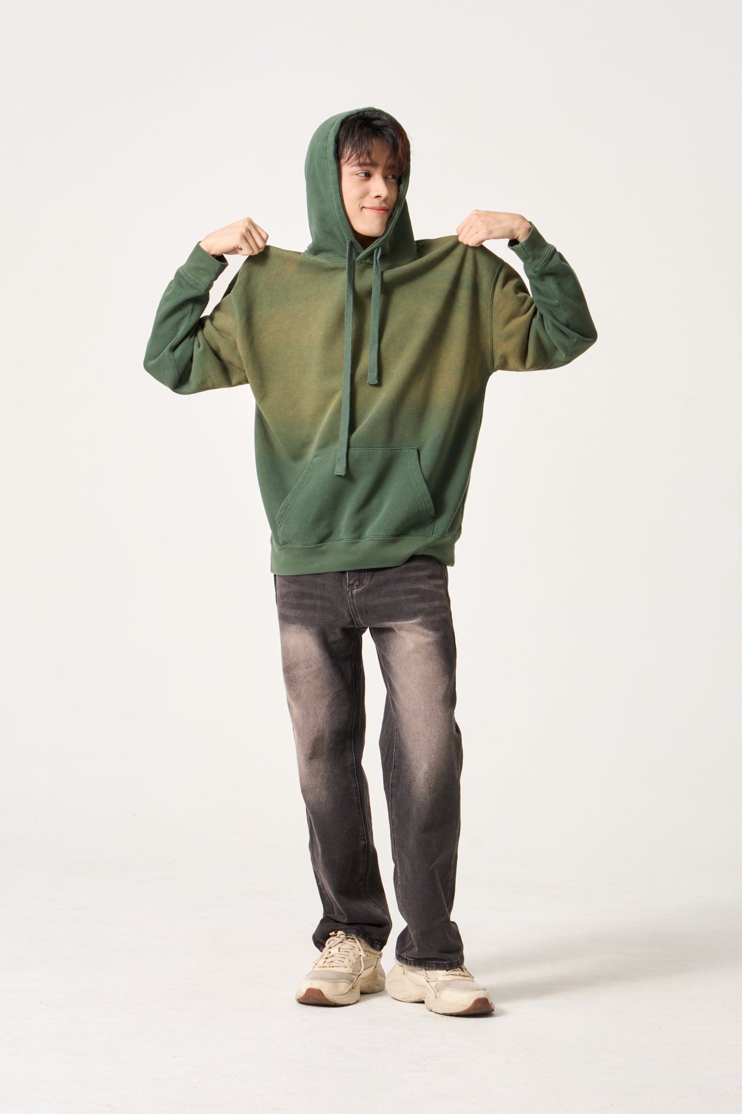 Simply . Unisex Vintage Hoodie (Vintage Green) - Simply 
