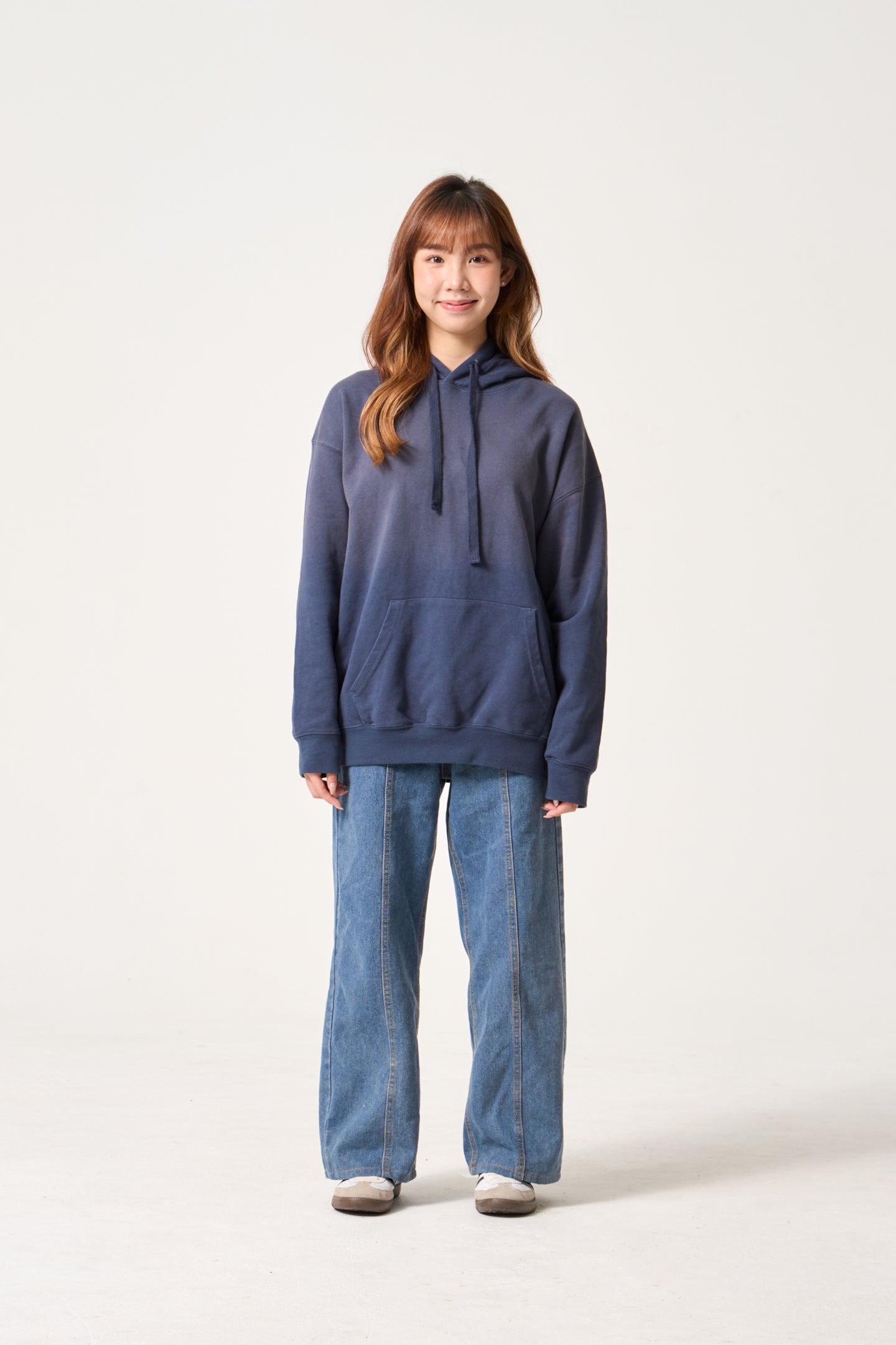 Simply . Unisex Vintage Hoodie (Vintage Blue) - Simply 