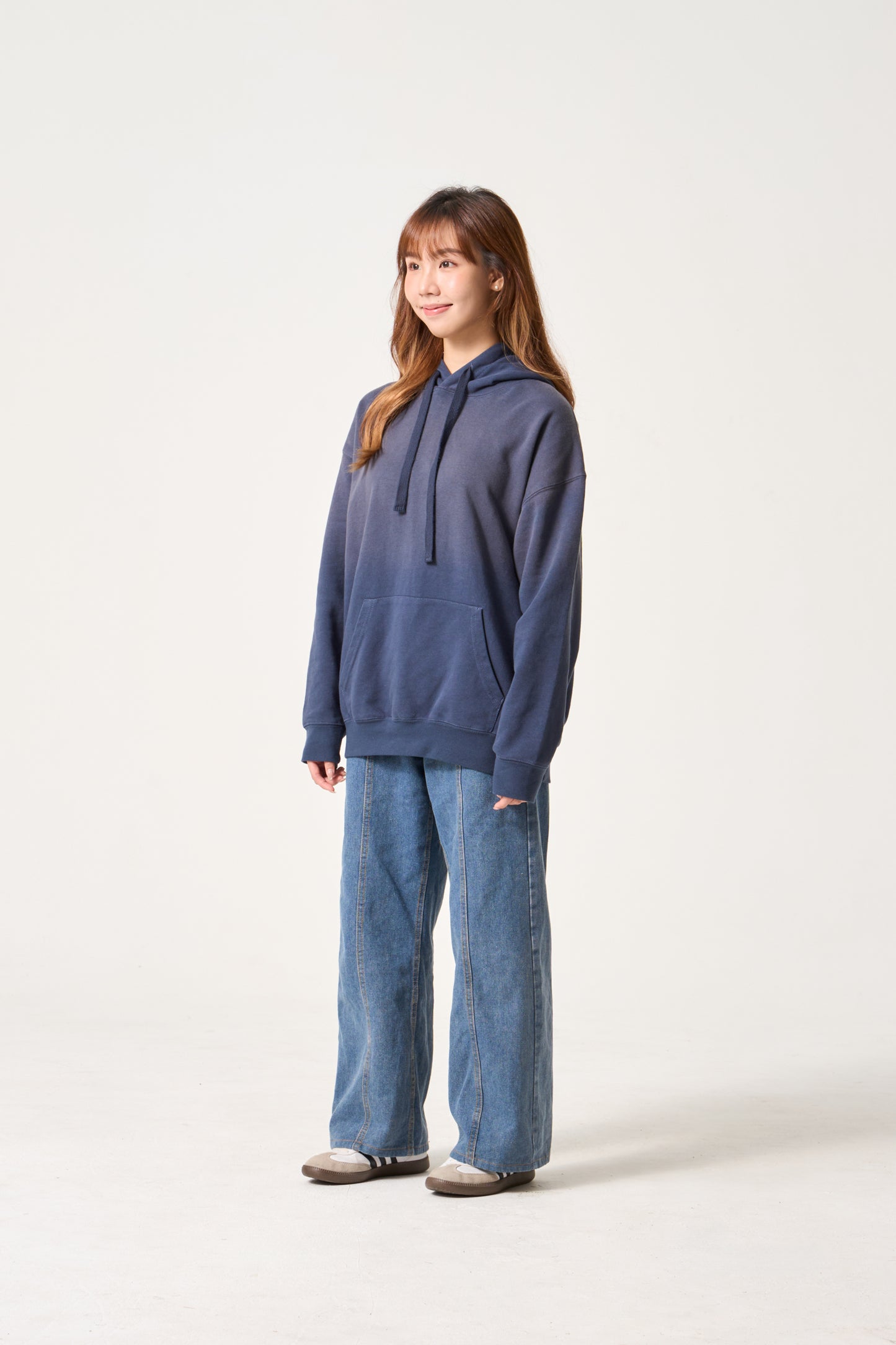 Simply . Unisex Vintage Hoodie (Vintage Blue) - Simply 