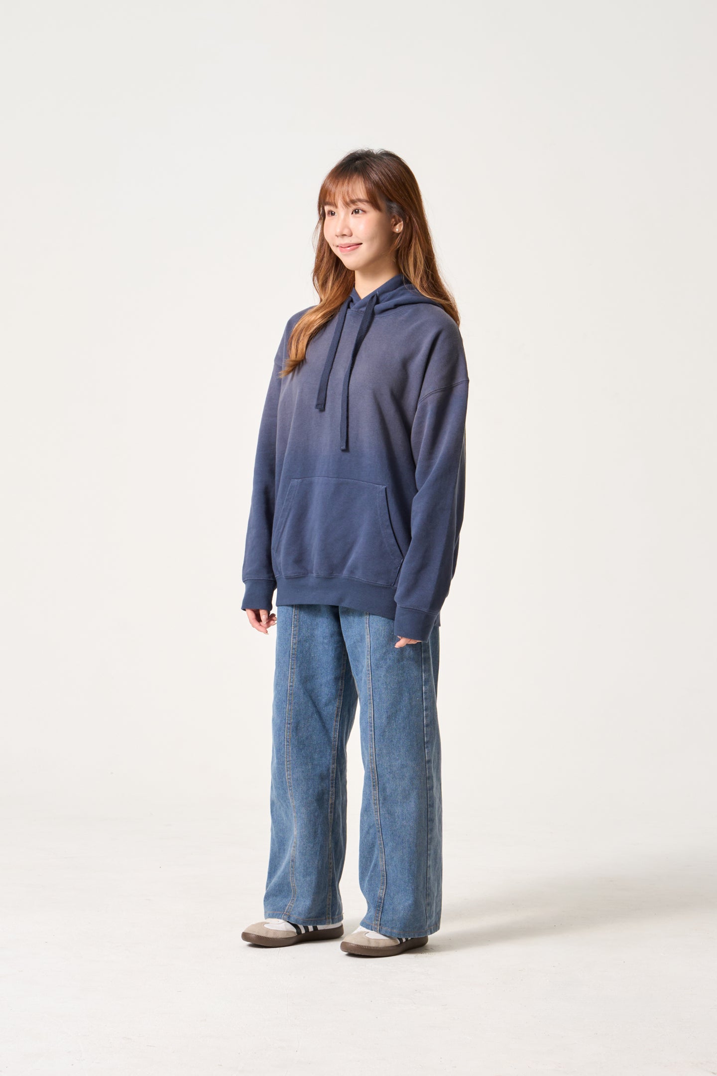 Simply . Unisex Vintage Hoodie (Vintage Blue) - Simply 