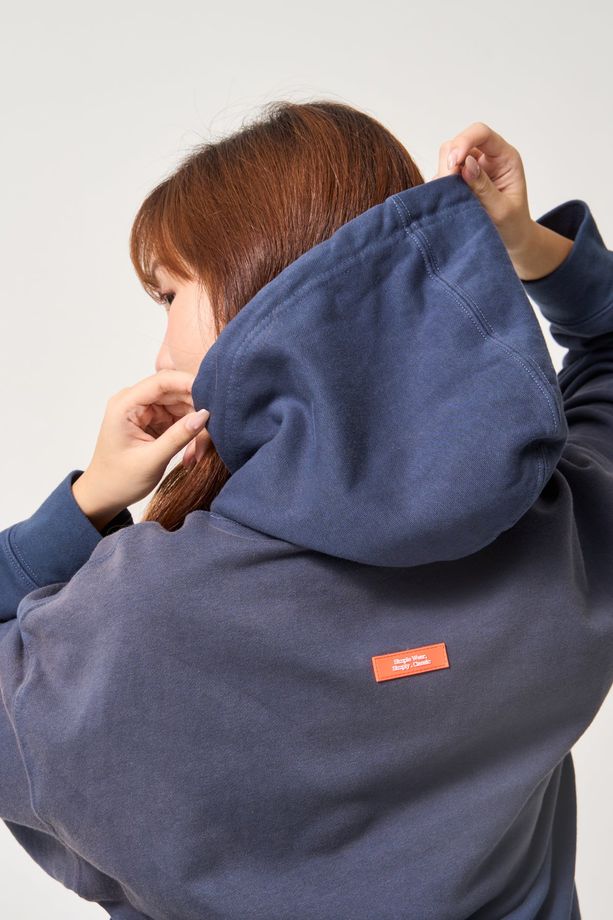 Simply . Unisex Vintage Hoodie (Vintage Blue) - Simply 