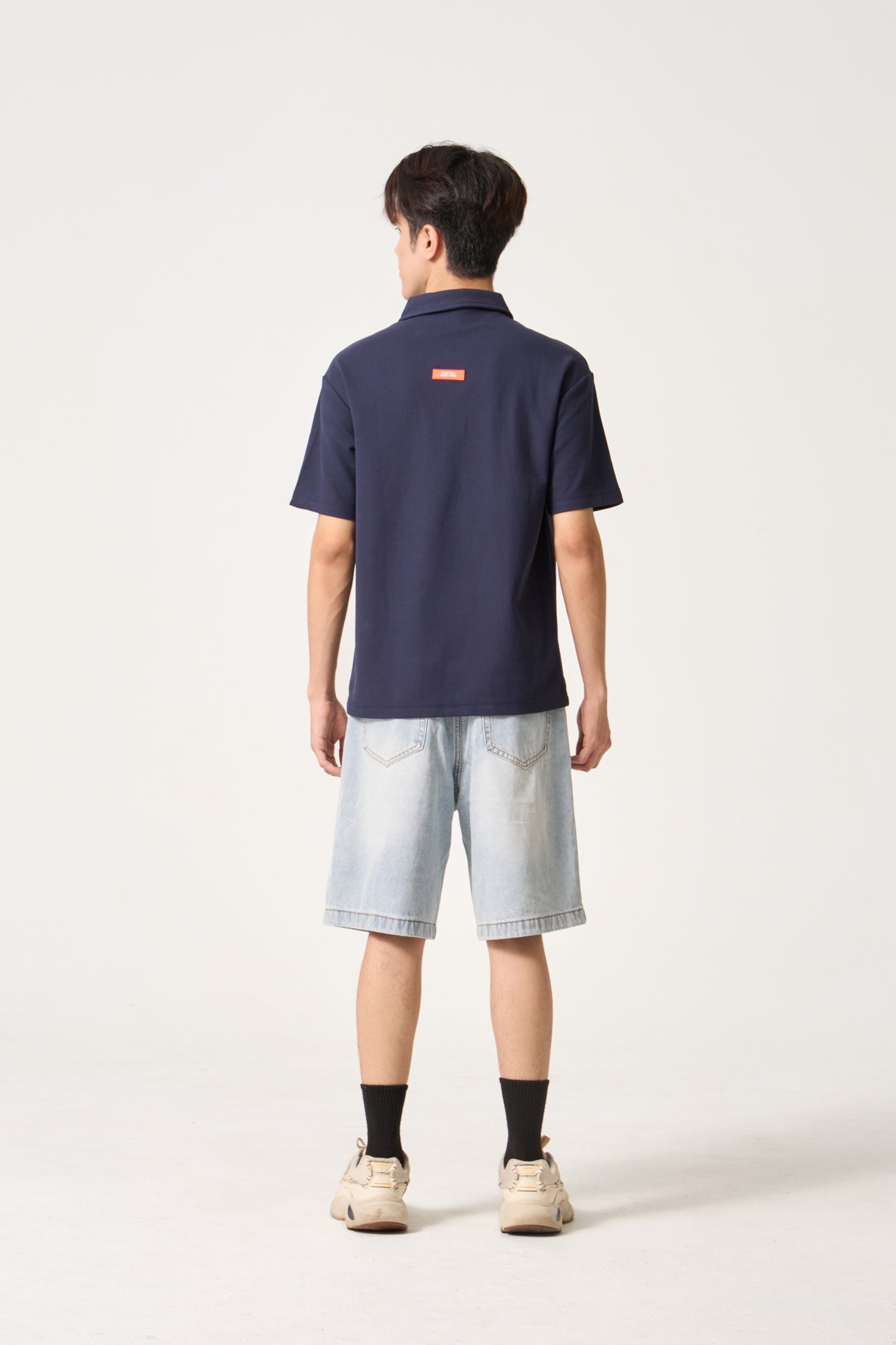 Simply . Unisex Classic Polo (Navy) - Simply 