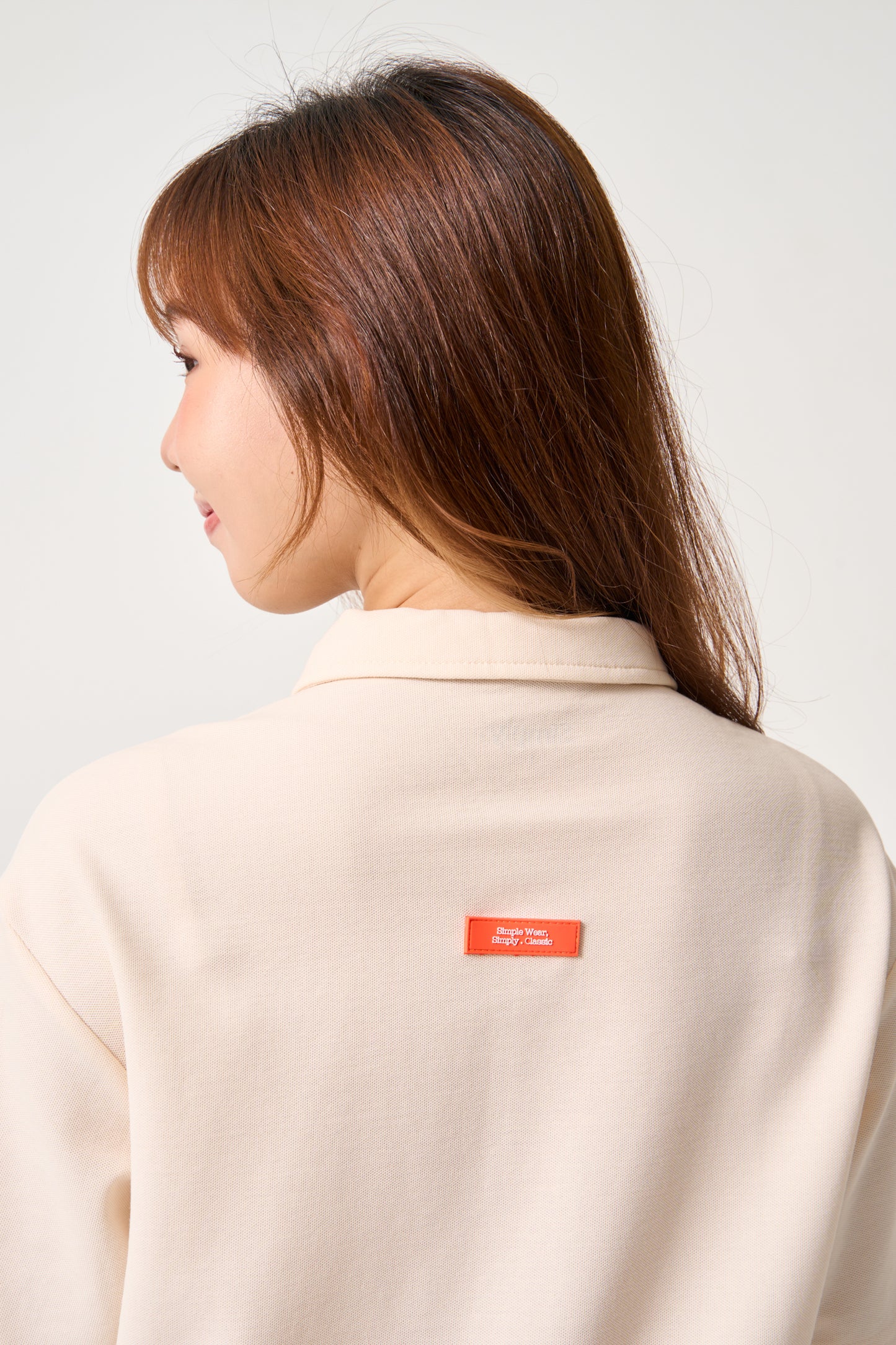 Simply . Unisex Classic Polo (Cream) - Simply 