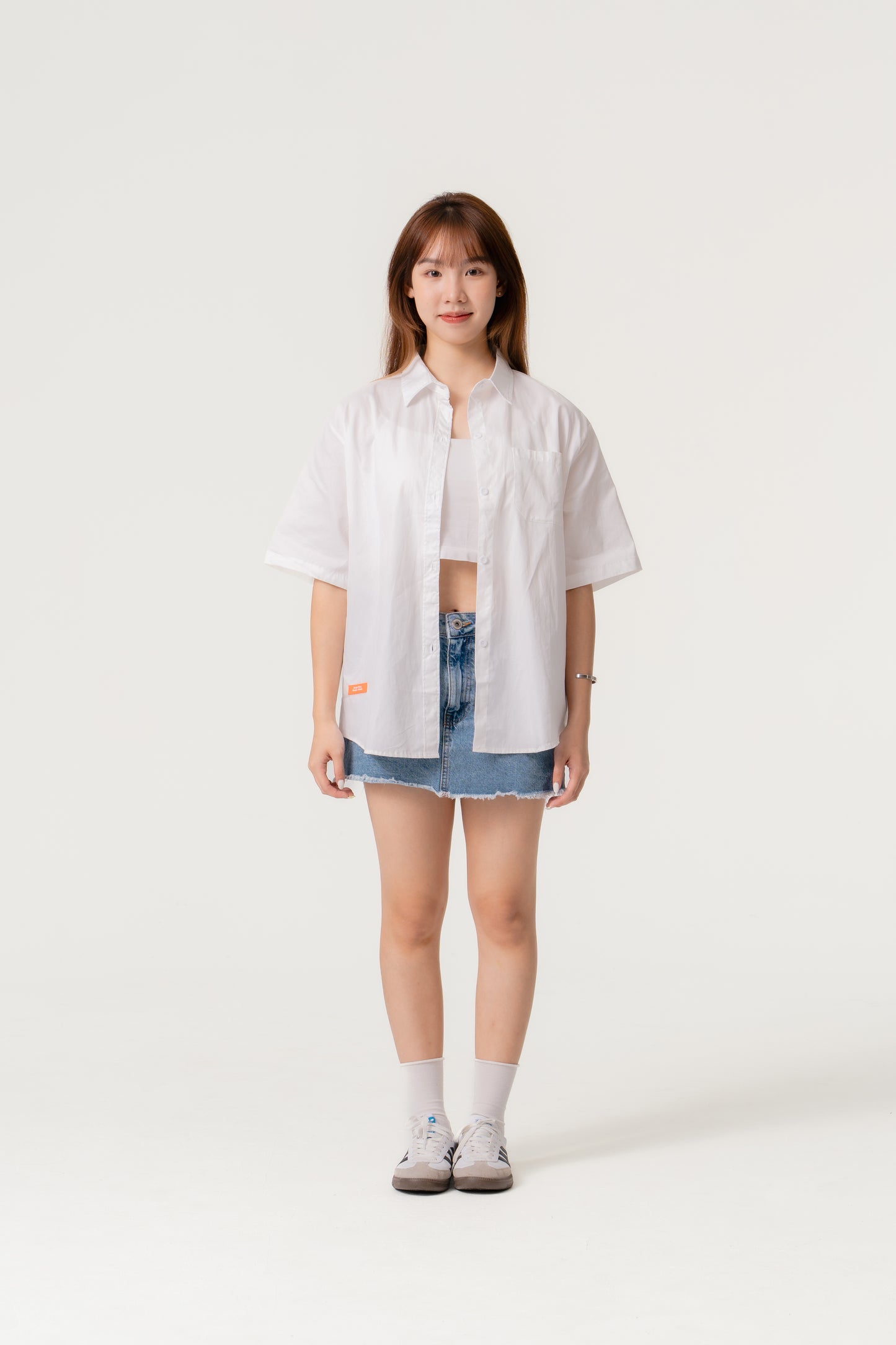 Simply . Women's Outerwear (White) - Simply 