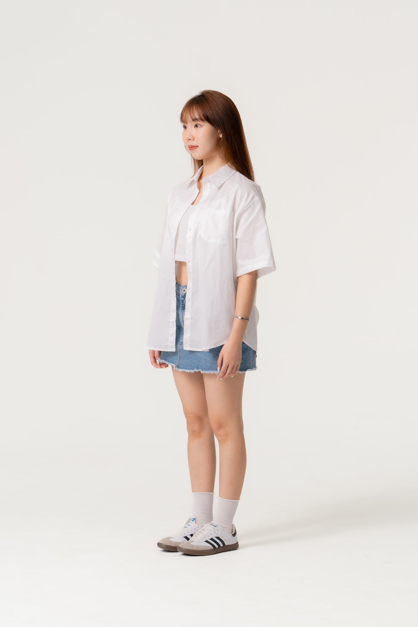 Simply . Women's Outerwear (White) - Simply 