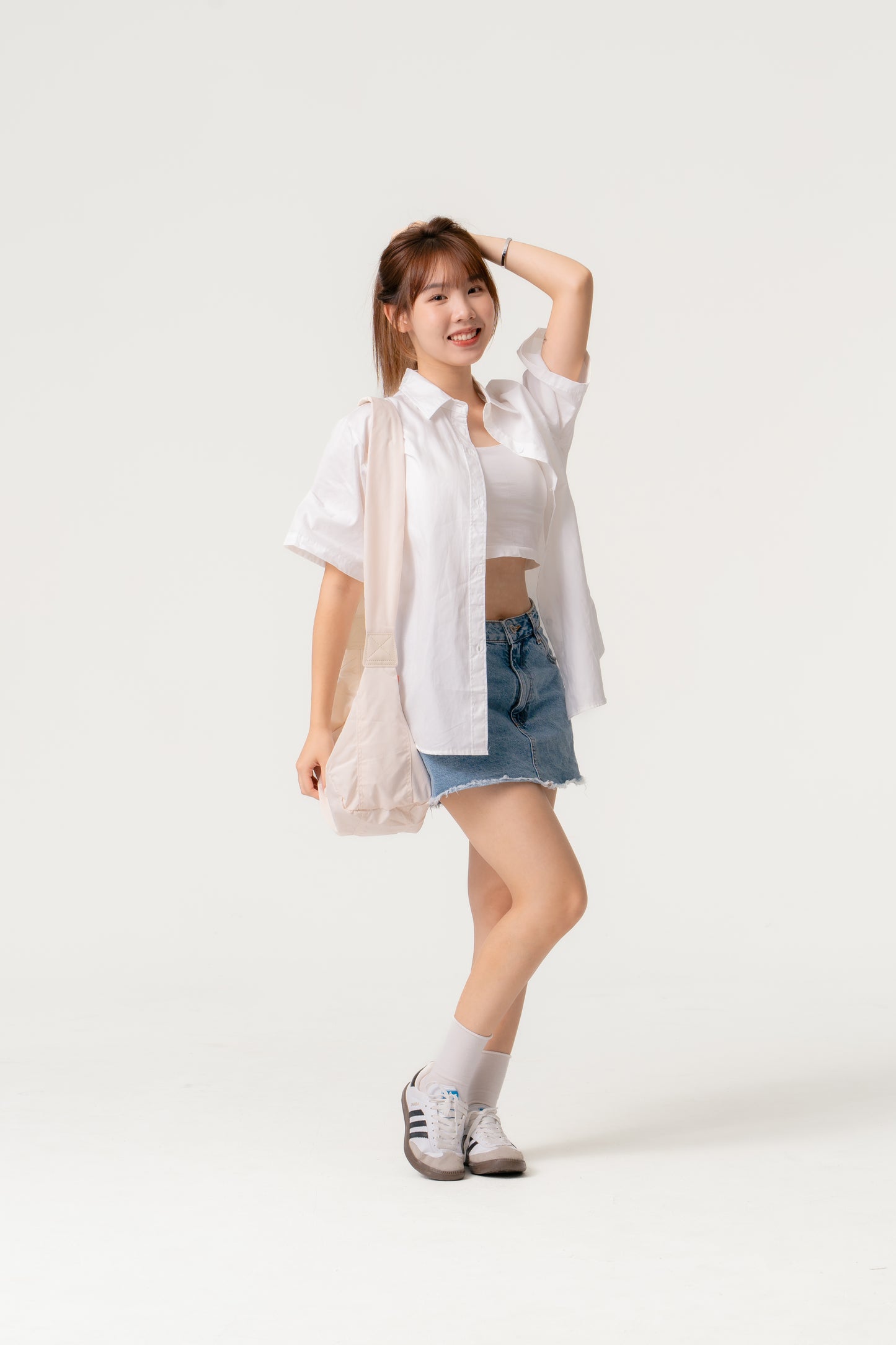 Simply . Women's Outerwear (White) - Simply 