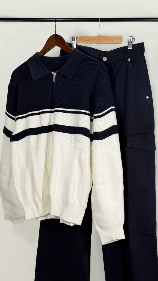 Men's Korean Styled Knitted Outerwear - Simply 