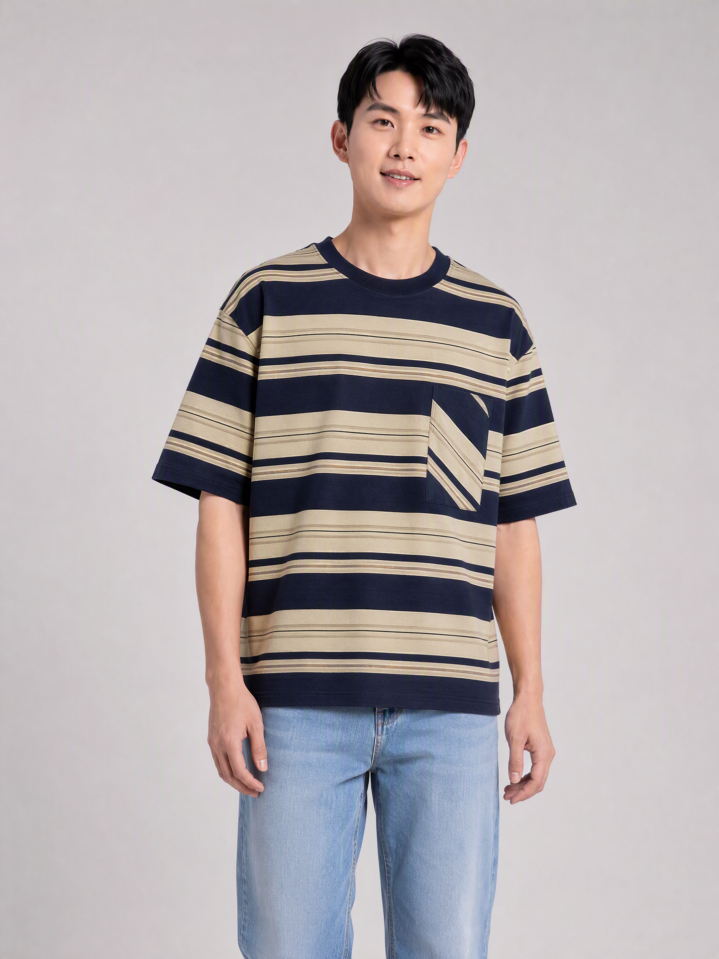 [CLEARANCE] Men's Vintage Stripe Tee